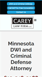 Mobile Screenshot of careydwidefense.com